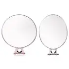 2 Pcs Salon Mirror Handheld Lady Makeup Mirror Foldable Mirror