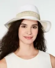 I.n.c. Packable Raffia Panama Hat