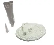 MagnuM & Reliant 1/2" Round Firebox Door Rope Gasket Seal Kit, RP2100 | R0080