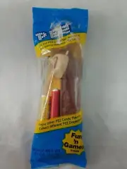 Vintage New Looney Tunes Taz Tasmanian Devil Footed Pez Dispenser and Candy