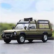 Scale Finished Model Car 1:18 for Land Rover SUV Off-Road Vehicle Alloy Simulation Car Model Diecast Collection Ornamen Miniature Replica Car(Chrome)