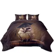 Cool Graduated Owl Coverlet