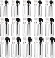 WRITWAA 90Pcs Glass Dropper Bottles Essential Oil Dispenser with Durable Safe Aromatherapy Container for Precise Measurements and Custom Blends