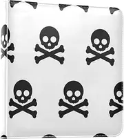 Black Skull Photo Albums Photobooks Self Adhesive Pages Scrap Book Photo Albums Photo Albums For 4x6, 6x8