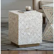 Maldives Square Shell Stool/Table