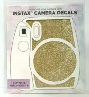 Decal for instax Mini 8/9 Camera - Gold Glitter