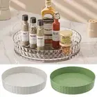 360 Degree Rotating Storage Spice Rack Spice Round Rack Kitchen Organization