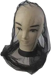 2 Pack Net Hat Beekeeping Head Netting Hat for Mosquito Net Hat Elastic Neck for Outdoor Activities