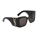 [Saint Laurent] Saint Laurent-Black Acetate Sunglasses-Donna OS OS