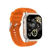 Catzon Bluetooth Smart Watch with Blood Pressure and Heart Rate Monitoring-Orange