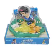 VINTAGE SNOW WHITE + SEVEN DWARFS FLOATING SOAP DISH W/ SOAP BARS NEW DISNEY