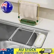 Sink Filter Rack Kitchen Foldable Sink Strainer Mesh Bag Stand KZ