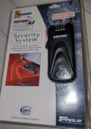 DEFCON 1 Notebook Computer Security System by Targus Laptop / Luggage Lock NEW