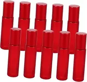 10pcs Roll Roller Ball Bottles for Essential Oils Eye Serums and Perfumes Easy to Clean Portable Bright for Travel and Daily Use