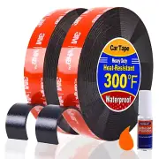 2 Rolls Double Sided Tape High Temperature Resistant Heavy Duty Made of 3M VHB