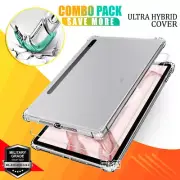 For Samsung Galaxy Tab S9 FE S7 S8 S10 FE Plus Ultra Case Shockproof Clear Cover