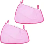 JOINPAYA Mini Stroller Storage Bag Mesh 2 Pack Easy to Hang Baby Supplies Organizer Lightweight Practical