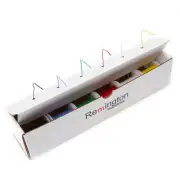 24 AWG Stranded Topcoat Hook Up Wire Kit, 25 ft Ea, UL1015, 600V