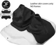 BLACK STITCH LEATHER GEAR BOOT & 4WD BOOT FITS TOYOTA LAND CRUISER 75 SERIES (for: Toyota)
