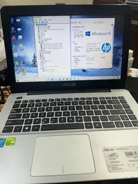 在飛比找Yahoo!奇摩拍賣優惠-117. ASUS 華碩 黑色X455L CPU-i5-42