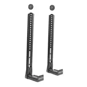 Soundbar Mount for TV and Wall Mounting | 2-in-1 Soundbar Bracket for Back of