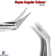 Noyes Angular Surgery Ophthalmic Spring Action Micro Surgical Dental Shears Tool