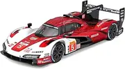 [Bburago] Porsche 963-2024: Discover The Metal Replica Racing, with Detailed Interior, Doors and Hood for Opening, Offers an Authentic Experience in 1:24 Scale
