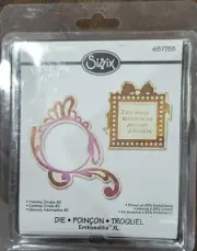 Sizzix Embosslits XL 657755 'Frames, Ornate #2