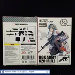 [小人物繪舘]*現貨*TORI(ZLPLA) 1/12 GUN-03 南韓K2C1式突擊步槍組裝模型FIGMA適用