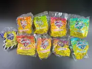 1993 McDonalds Animaniacs Happy Meal Toys Complete Set of 8 + Under 3 Toy SEALED