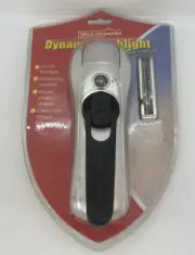 Wild Country Dynamo Flashlight with Multifunctional Tool Hand Crank 3 LED No Bat