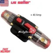40 Amp In-Line DC Circuit Breaker Solar/Audio/Car/RV 40A/40AMP Fuse 12V/24V US