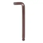 Ball End Hex Key Wrench 17mm S2 L-Shape Long Arm Metric Wrenches, Red