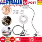 1PC Flexible USB Clamp Clip LED Lights Reading Table Desk Bed Bedside Night Lamp