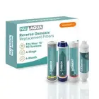 Reverse Osmosis Water Filter System Replacement Set - 4 Stage Under Sink Kit ...