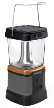 Duracell 3000 Lumen Rechargeable Lantern Camping Hiking Light Battery Solar USB