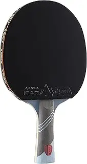 JOOLA Omega Speed - Table Tennis Racket for Advanced Training with Flared Handle - Tournament Level Ping Pong Paddle with Vizon Table Tennis Rubber- Designed for Speed
