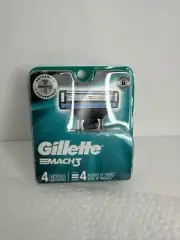 Gillette Mach3 Men's Razor Blade Refill Cartridges - Pack of 4