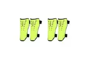 4pc A-League Slip In Soccer Shin Guards Soccer Football Gear Size M Assorted