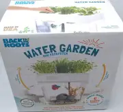 Back To The Roots Water Garden Duo Mini Aquaponic Hydroponic Ecosystem Fish Tank