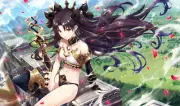 Anime ishtar long hair girls GAME fategrand order Playmat Gaming Mat Desk