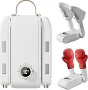 Senchinner Boxing Glove Dryer - Electric Shoe Dryer with UV Sterilisation, 360° Heat Circulation, 90 Minute Timer, Foldable and Space Saving for Home and Travel