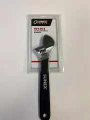 Sunex 961803 10 in. Adjustable Wrench