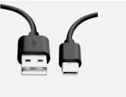 10CM Braided USB C Type C to USB A Charger Cable Charging Data Cord For Samsung