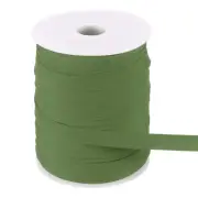 55 Yards Double Fold Bias Tape 1/2 Inch Bias Binding Tape, Dark Green
