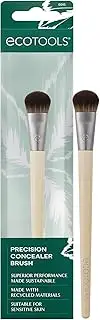 EcoTools Precision Concealer Makeup Brush, For Concealing Under Eyes & Imperfections, Sculpt Skin, Works With Liquid & Cream Makeup, Synthetic Bristles, Cruelty-Free & Vegan, 1 Count