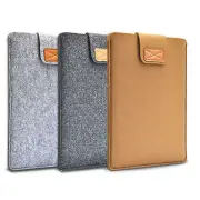 Felt Sleeve Slim Tablet Case Cover Bag for MacBooks Air Pro 11 13 15 Inch Solid