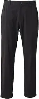 [JUN & ROPE] Jun & Lopé Men's Golf Pants, Water Repellent, Cool Touch, Nylon 4-Way Water Repellent Pants, Black (01), M
