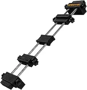 POWERTEC Sharpening Stone Holder, Adjustable Knife Sharpener Holder 3-1/4" to 14-1/4", Non-Slip Rubber Base Sink Bridge for Whetstone, Wet Stone, Diamond Stones, Water Stones, Oil Stones (71671)