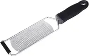 Stainless Steel Zester and Grater Tool – Handheld Citrus Lemon Cheese Ginger Chocolate Scraper with Cover